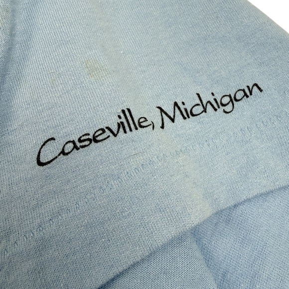 Vintage 1986 Screen Stars Best Mens XL Blue Canada Geese T Shirt Made USA - Picture 6 of 10